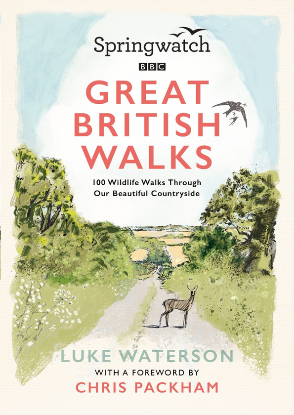 Бумажная книга «Springwatch. Great British Walks», автор Люк Уотерсон - фото №1