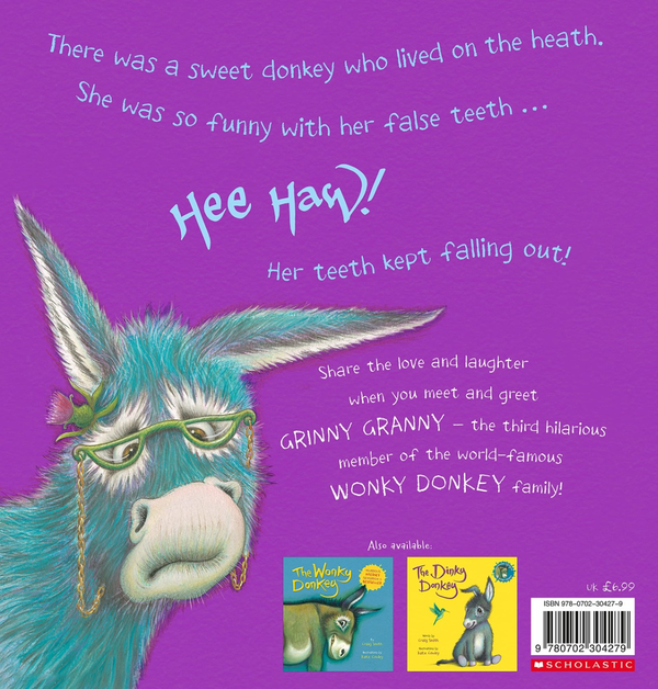 Бумажная книга «The Grinny Granny Donkey», автор Крейг Смит - фото №1