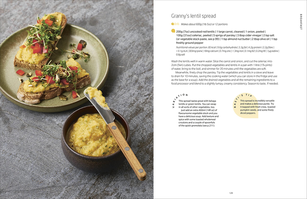 Паперова книга «Healthy Vegan», автор Ніко Риттенау - фото №1