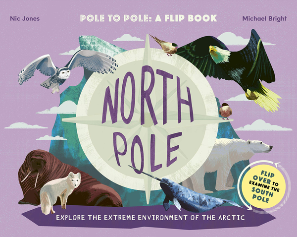 Бумажная книга «North Pole / South Pole. From Pole to Pole», автор Майкл Брайт - фото №1