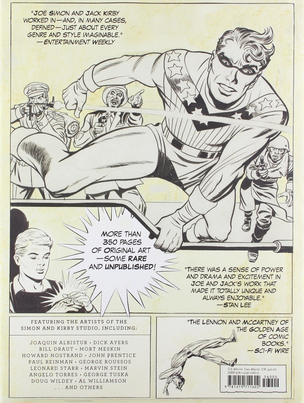Бумажная книга «The Art of the Simon and Kirby Studio», авторов Джек Кирби, Джо Саймон - фото №1