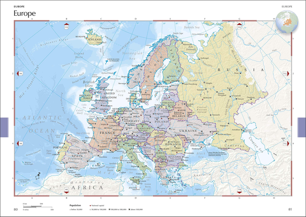 Бумажная книга «Essential World Atlas. The comprehensive companion to our planet» - фото №1
