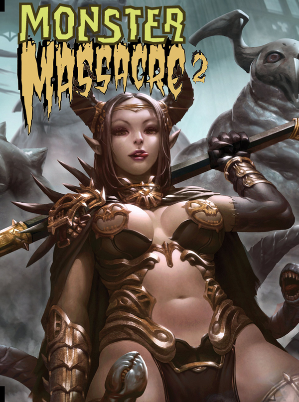 Паперова книга «Monster Massacre. Volume 2», автор Дейв Елліотт - фото №1