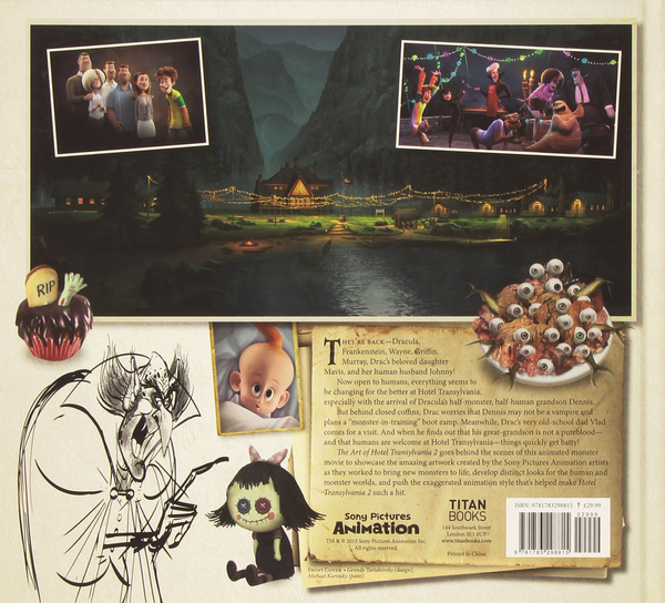Бумажная книга «The Art and Making of Hotel Transylvania 2», автор Бретт Ректор - фото №1
