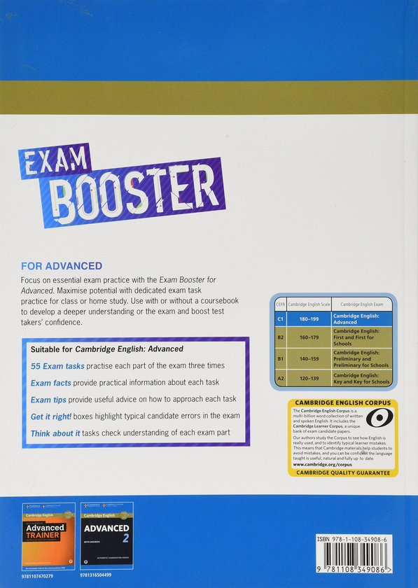 [object Object] «Cambridge English Exam Booster for Advanced with Answer Key with Audio: Photocopiable Exam Resources for Teachers», авторів Керол Аллсоп, Марк Літтл, Енн Робінсон - фото №2 - мініатюра