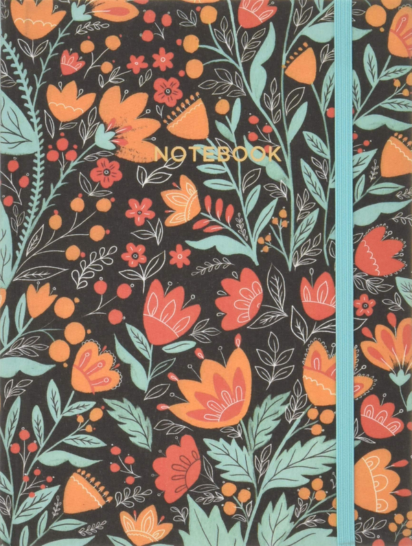 Бумажная книга «Folk Art Cloth Bound Notebook», автор Динара Мирталипова - фото №1