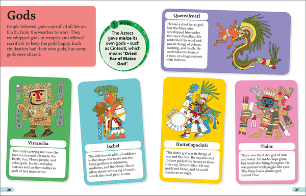 Бумажная книга «DKfindout! Maya, Incas, and Aztecs» - фото №1