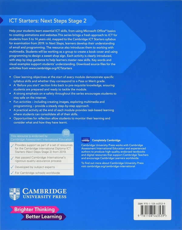 [object Object] «Cambridge ICT Starters Next Steps. Stage 2», авторів Вікторія Елліс, Сара Лоурі - фото №2 - мініатюра