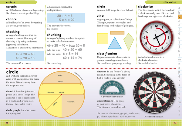 Бумажная книга «Carol Vorderman's Maths Dictionary», автор Кэрол Вордерман - фото №1