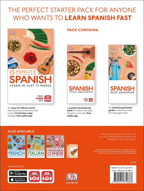 Бумажная книга «Complete Language Pack Spanish. Learn in just 15 minutes a day» - фото №1