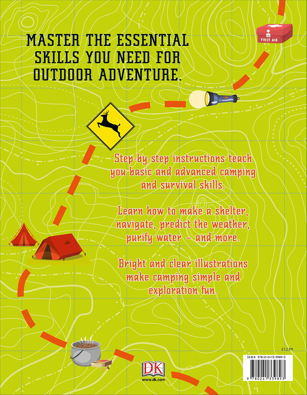 Бумажная книга «Survival for Beginners. A step-by-step guide to camping and outdoor skills», автор Колин Тоуэлл - фото №1
