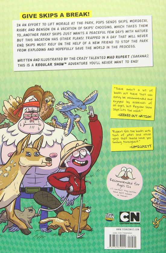 Бумажная книга «Regular Show: Skips Volume 1», автор Мэд Руперт - фото №1