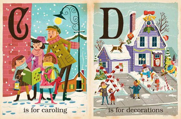 Бумажная книга «S Is for Santa. A Christmas Alphab», автор Грег Папроцки - фото №1