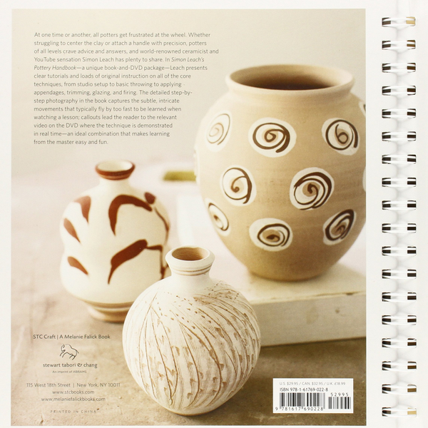 Бумажная книга «Simon Leach's Pottery Handbook», авторов Саймон Лич, Брюс Денерт - фото №1