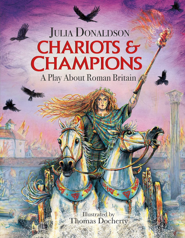 Бумажная книга «Chariots and Champions. A Roman Play», автор Джулия Дональдсон - фото №1