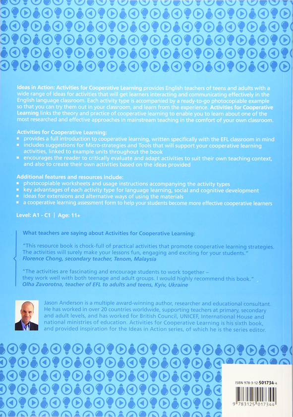 Паперова книга «Activities for Cooperative Learning. Making groupwork and pairwork effective in the ELT classroom. Book with photocopiable materials», автор Джейсон Андерсон - фото №1
