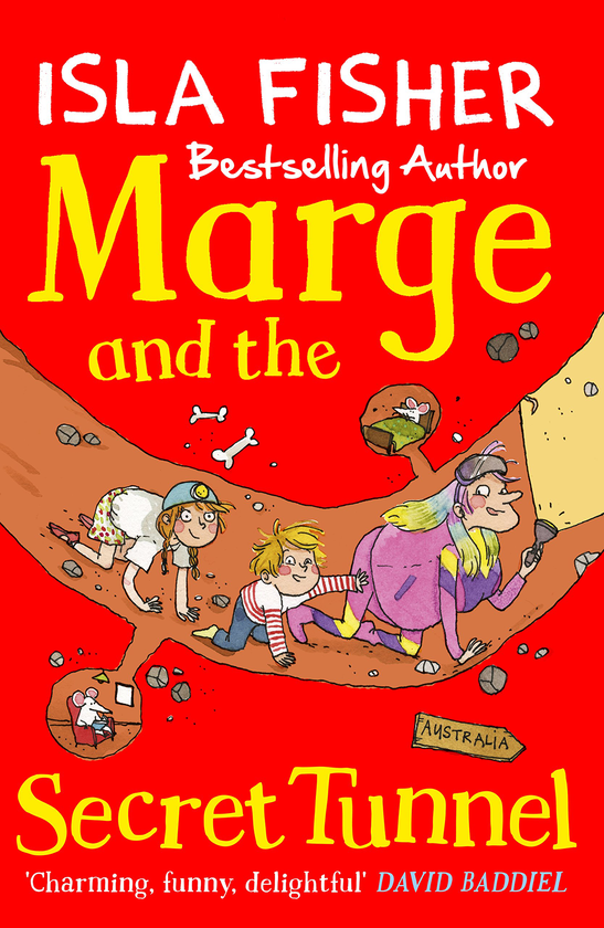 Паперова книга «Marge and the Secret Tunnel. Book four in the fun family series by Isla Fisher», автор Ісла Фішер - фото №1