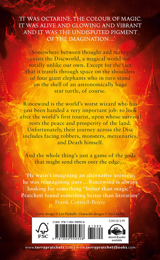 Бумажная книга «The Colour Of Magic. Discworld Novel 1», автор Терри Пратчетт - фото №1