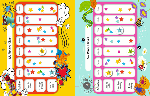 [object Object] «My Sticker Reward Chart Book. Play and Learn Key Life Skills» - фото №6 - миниатюра