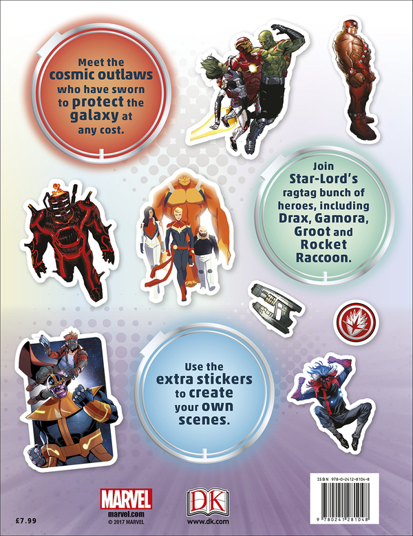 [object Object] «Guardians of the Galaxy Ultimate Sticker Collection» - фото №2 - миниатюра