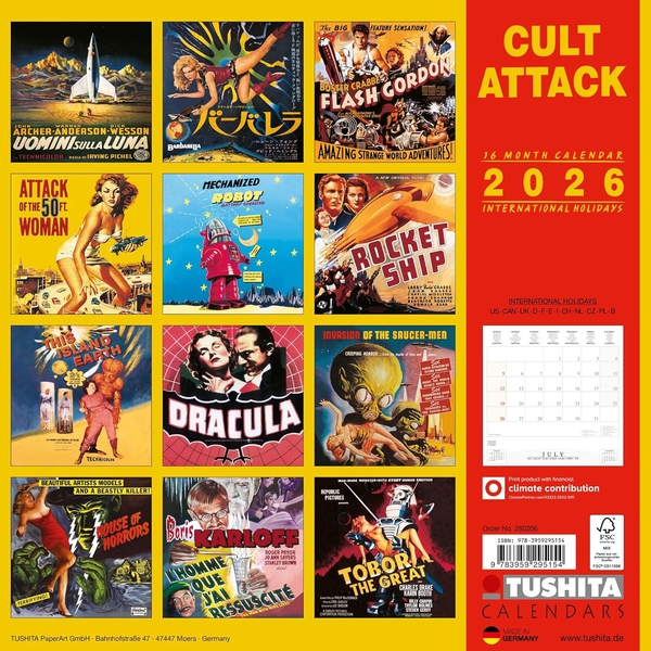 Бумажная книга «Cult Attack 2026» - фото №1
