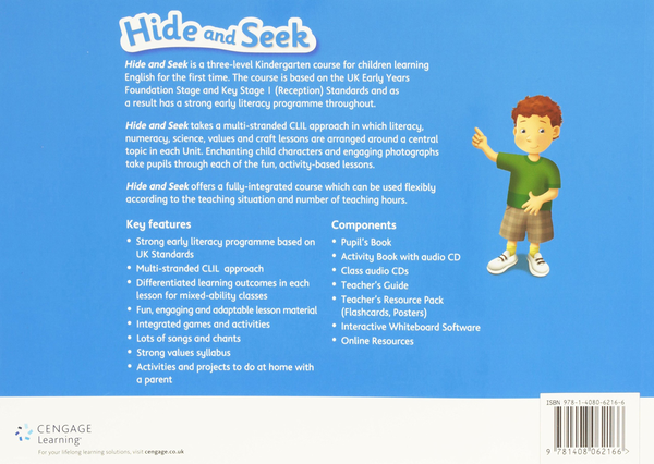 Паперова книга «Hide and Seek: Pupils Book 1 », автор Джейн Томпсон - фото №1