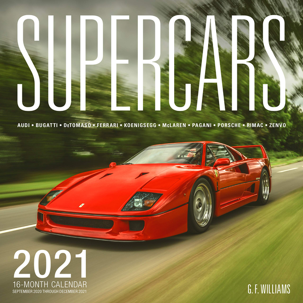 Бумажная книга «Supercars 2021», автор Крис Палмер - фото №1