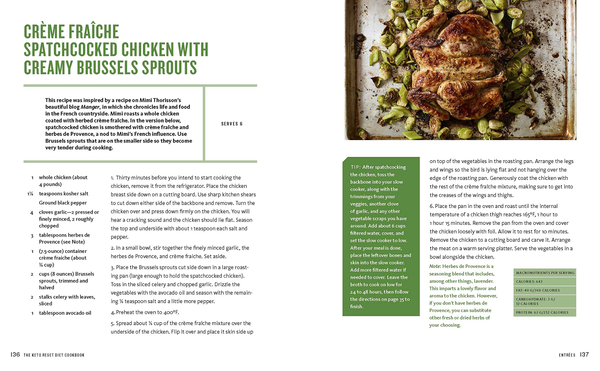 Бумажная книга «The Keto Reset Diet Cookbook», автор Марк Сиссон - фото №1