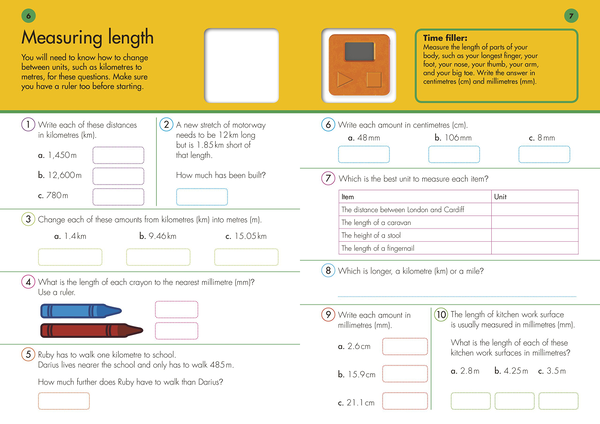 [object Object] «10 Minutes a Day Maths Ages 9-11 Key Stage 2», автор Кэрол Вордерман - фото №4 - миниатюра