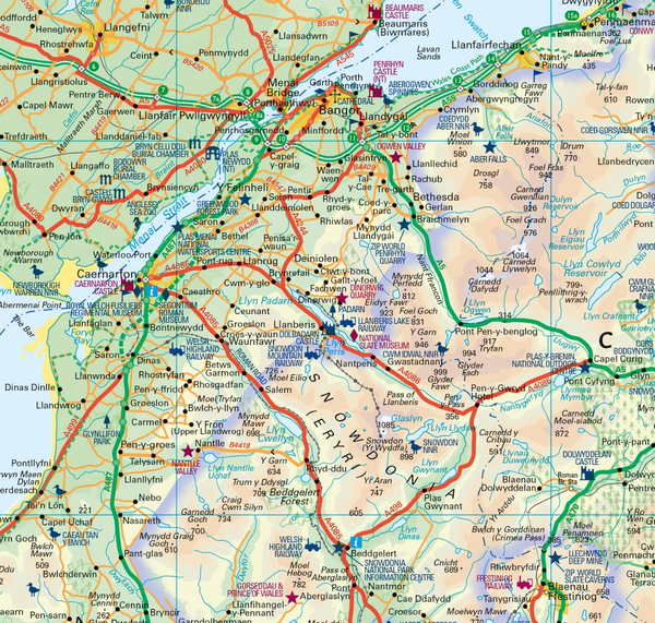 Бумажная книга «Wales Pocket Map. The Perfect Way to Explore Wales» - фото №1
