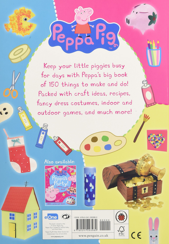 Бумажная книга «Peppa Pig. 150 Things to Make and Do with Peppa» - фото №1
