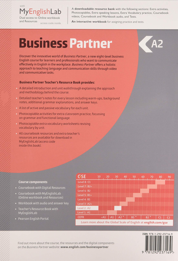 Паперова книга «Business Partner A2  Teacher's Book +MEL» - фото №1