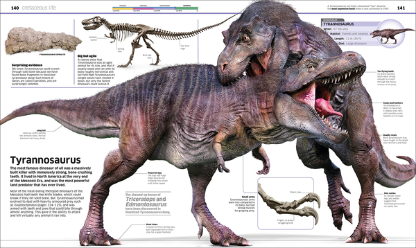 Бумажная книга «Knowledge Encyclopedia Dinosaur! Over 60 Prehistoric Creatures as You've Never Seen Them Before» - фото №1