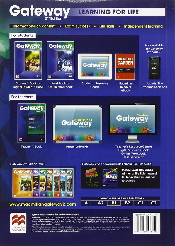Бумажная книга «Gateway B1 Student's Book Premium Pack», автор Дэвид Спенсер - фото №1