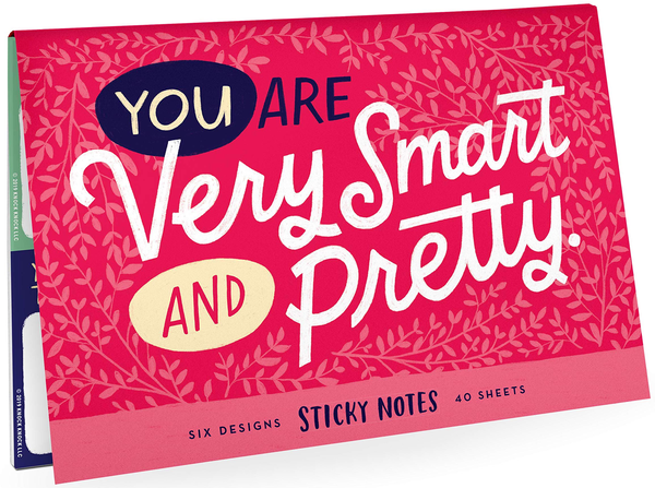 Паперова книга «You Are Very Smart and Pretty Sticky Note Packet» - фото №1