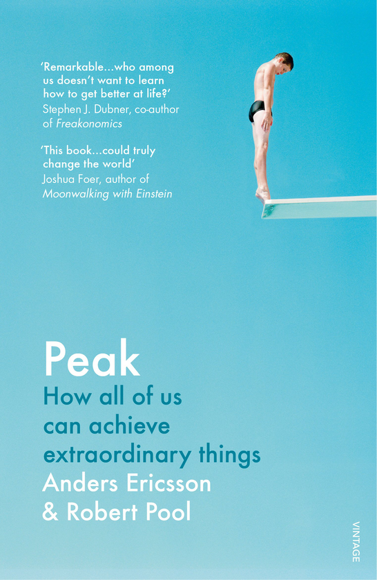 Паперова книга «Peak», автор Андерс Ерікссон - фото №1