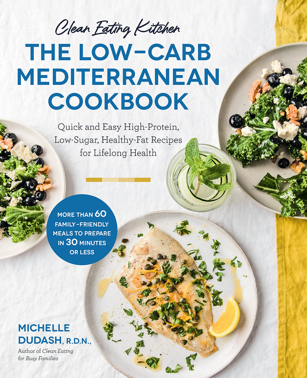 Паперова книга «The Low-Carb Mediterranean Cookbook. Quick and Easy », автор Мішель Дудаш - фото №1