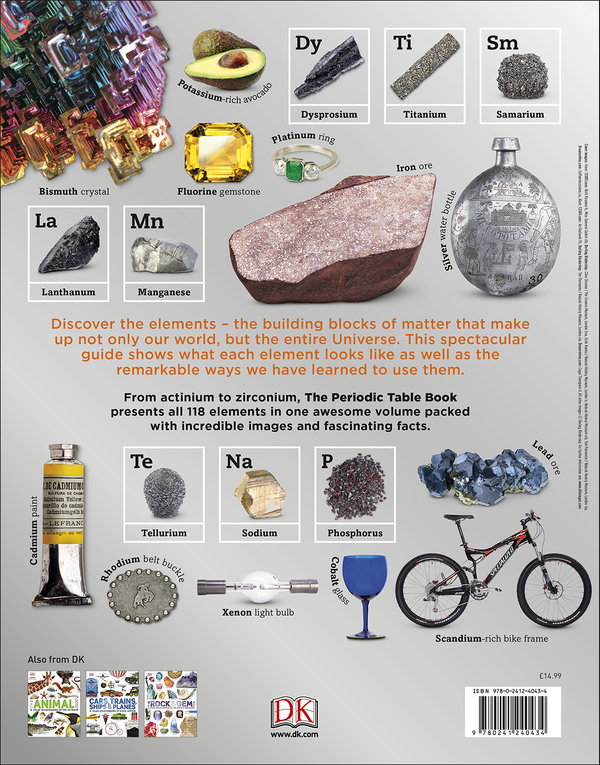 [object Object] «The Periodic Table Book. A Visual Encyclopedia of the Elements», автор Том Джексон - фото №2 - миниатюра