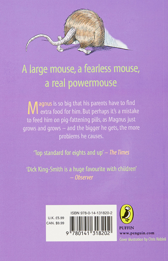 Паперова книга «Magnus Powermouse», автор Дік Кінг-Сміт - фото №1