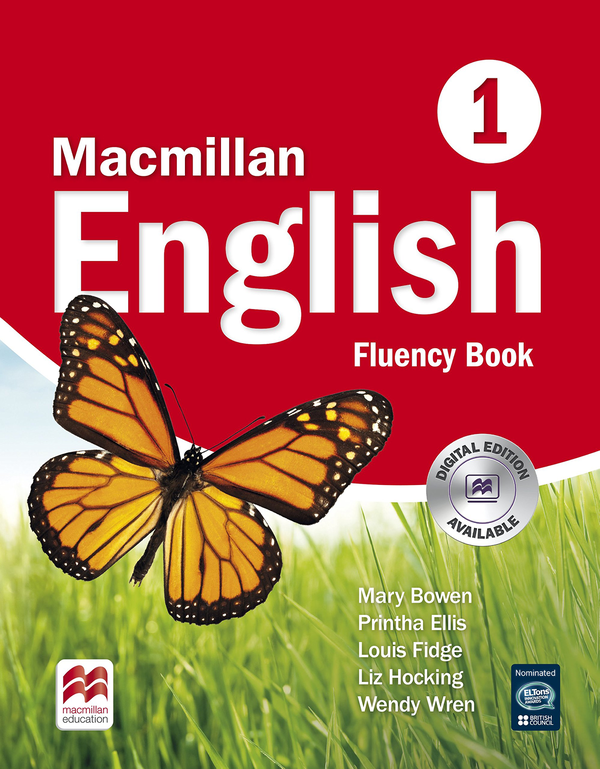 Бумажная книга «Macmillan English 1 Fluency Book», автор Мэри Боуэн - фото №1