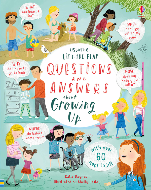 [object Object] «Lift-the-Flap: Questions and Answers About Growing Up», автор Кэйти Дэйнс - фото №1