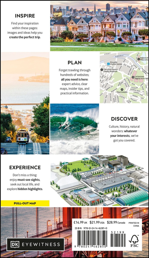 Бумажная книга «San Francisco and the Bay Area» - фото №1