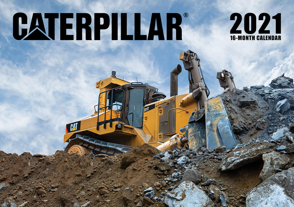 Паперова книга «Caterpillar Calendar 2021» - фото №1