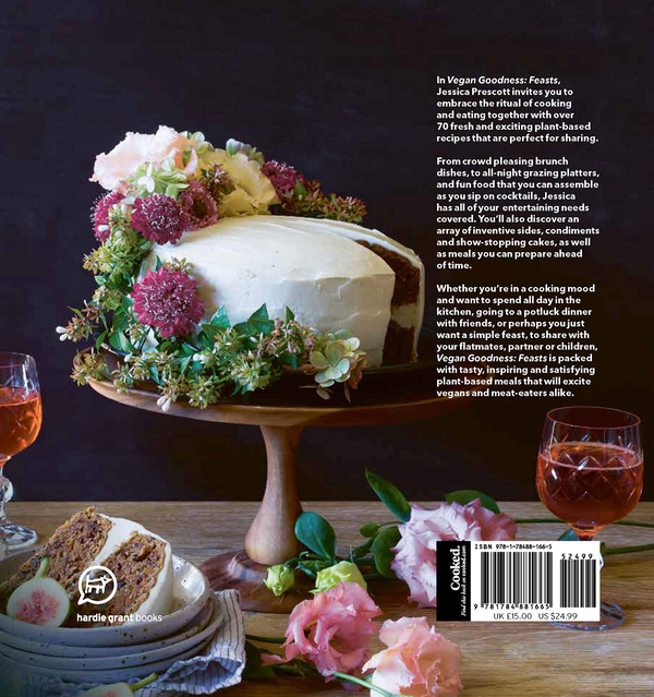 Бумажная книга «Vegan Goodness: Feasts», автор Джессика Прескотт - фото №1