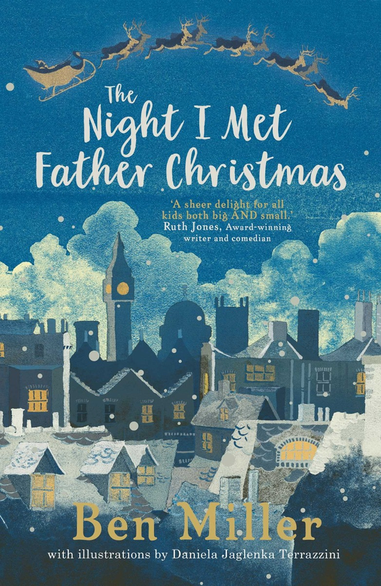 Паперова книга «Night I Met Father Christmas», автор Бен Міллер - фото №1