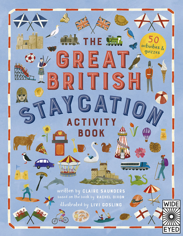 [object Object] «The Great British Staycation Activity Book», авторів Клер Сондерс, Рейчел Діксон - фото №1