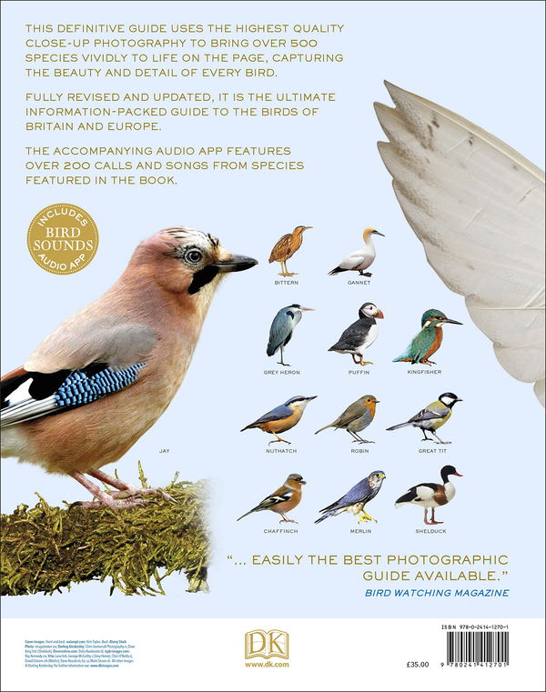 Бумажная книга «RSPB Complete Birds of Britain and Europe», автор Роб Хьюм - фото №1
