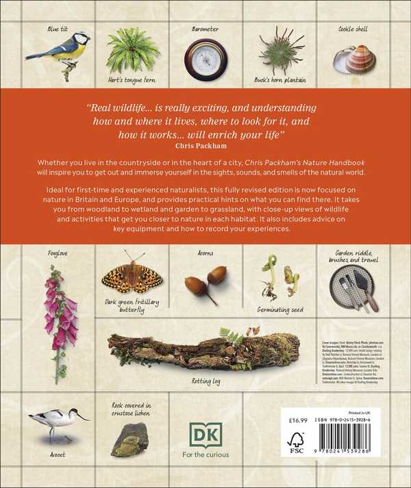 Бумажная книга «Chris Packham's Nature Handbook», автор Крис Пэкхэм - фото №1