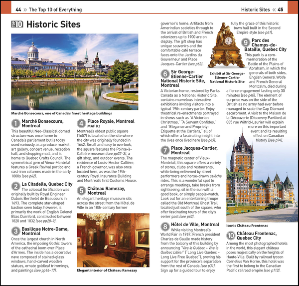 Паперова книга «Montreal and Quebec City» - фото №1
