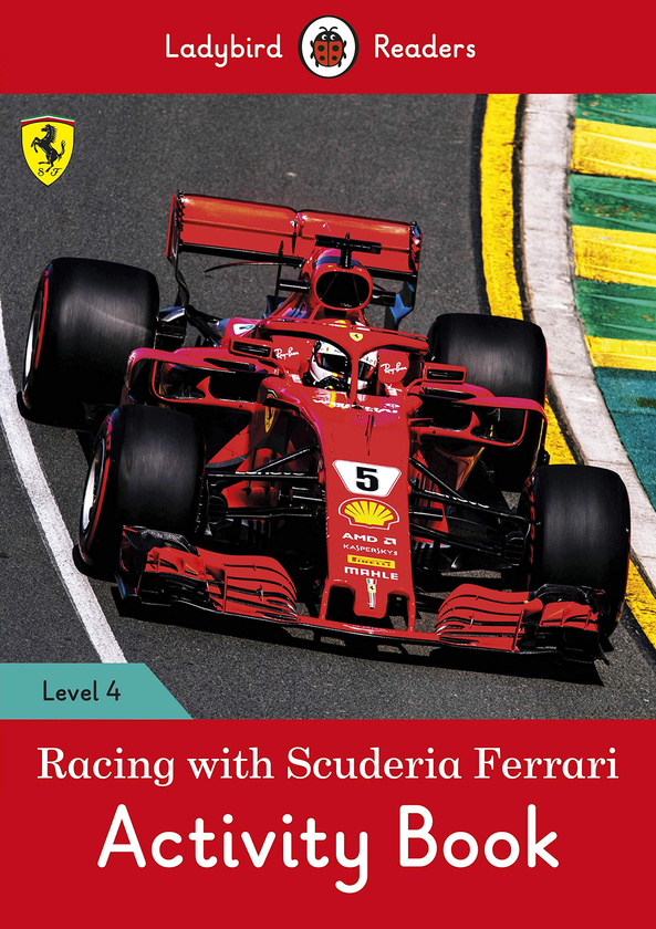 [object Object] «Racing with Scuderia Ferrari Activity Book. Ladybird Readers Level 4» - фото №1